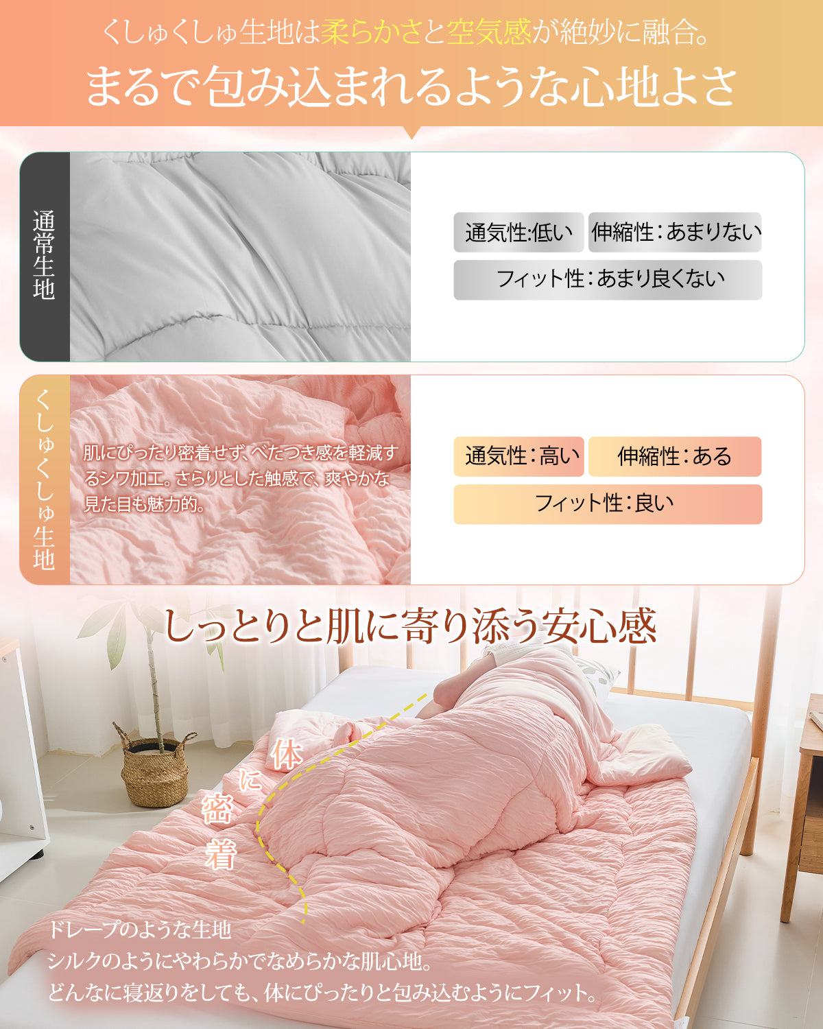 Softime 肌掛け布団 シングル 夏用【接触冷感Q-MAX0.46×天然由来テンセル】夏用掛け布団 ひんやり マシュマロケット リバーシブル ふんわり 柔らかい 体にやさしくフィット 通気速乾 洗える 抗菌防臭 防ダニ 肌布団 冷房対策 肌掛け くしゅくしゅ加工 ひんやりケット 軽量 140×190cm グリーン