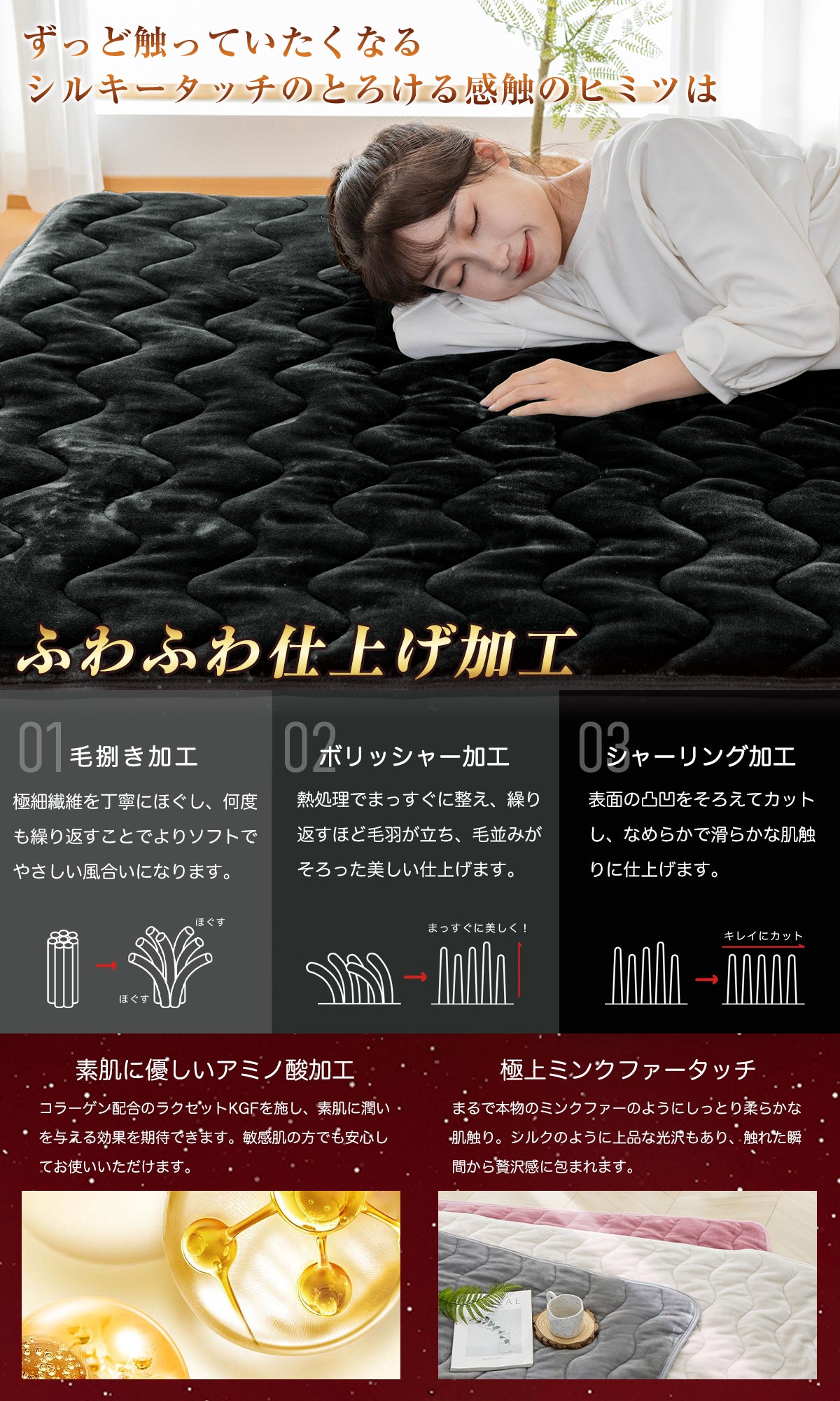 Softime 敷きパッド シングル 冬 あったか 厚手【接触温感 吸湿発熱 蓄熱保温】しきぱっと シーツ 冬用 高密度マイクロファイバー ふわふわ 極上フランネル 暖かい ベッドパッド 洗える 静電気防止 寒さ対策 抗菌防臭防ダニ加工 冬用敷パッド（100x200cm チャコールブラック）