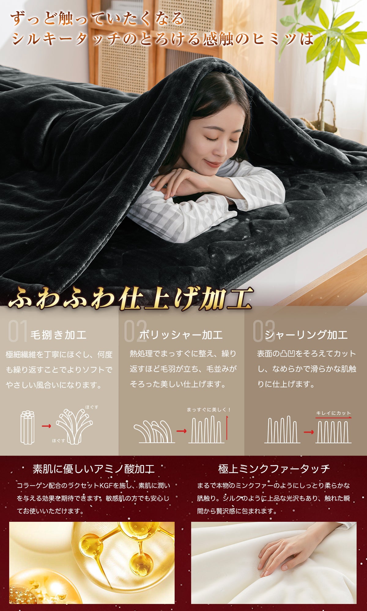 Softime 毛布 シングル 冬 厚手【接触温感 吸湿発熱 蓄熱保温】あったか毛布 冬用 ブランケット極上フランネル 暖かい 高密度マイクロファイバー ふわふわ 柔らかな肌触り 静電気防止 洗える 寒さ対策 抗菌防臭防ダニ加工 ボリューム感（140x190cm グレー）
