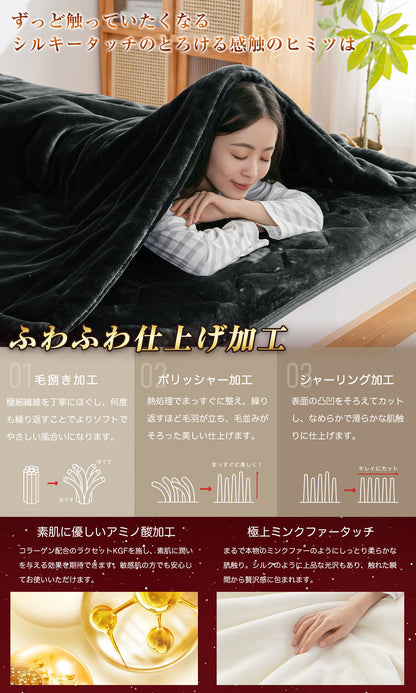 Softime 毛布 シングル 冬 厚手【接触温感 吸湿発熱 蓄熱保温】あったか毛布 冬用 ブランケット極上フランネル 暖かい 高密度マイクロファイバー ふわふわ 柔らかな肌触り 静電気防止 洗える 寒さ対策 抗菌防臭防ダニ加工 ボリューム感（140x190cm グレー）
