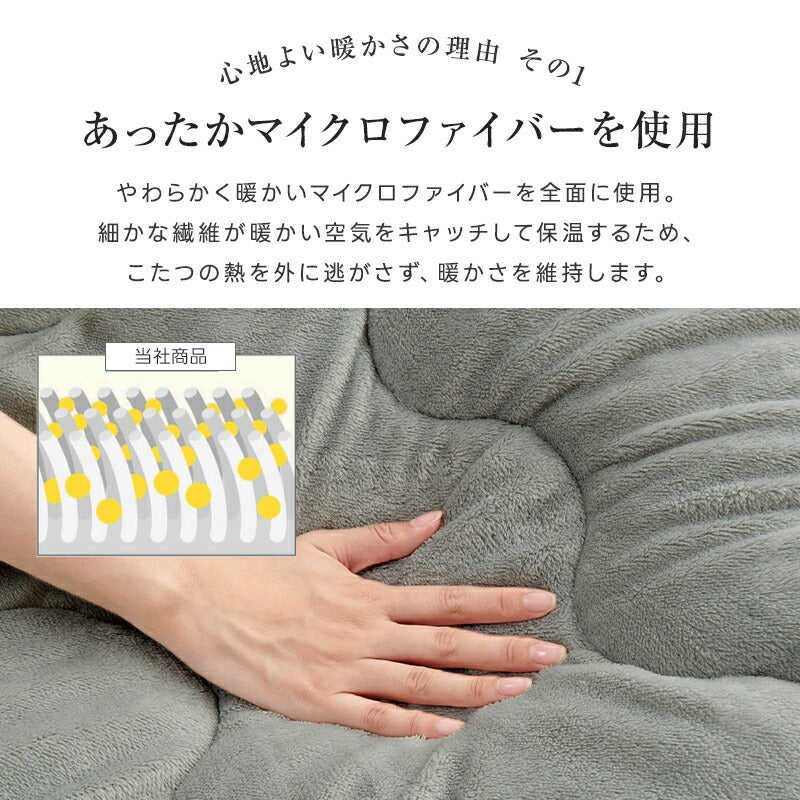 こたつ布団 リバーシブル 厚手 長方形 190×240 210×250 210×290 こたつ掛け布団 洗える あったか 節電 省エネ 抗菌防臭 防ダニ 長方形 こたつ布団 フランネル 大判 こたつ コンパクト 静電気防止加工 こたつ掛け布団 ラグ 厚手