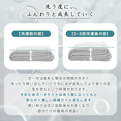 6重ガーゼケット 綿100% 2重 肌掛け布団 シングル 洗える 抗菌防臭 防ダニ 無添加 敏感肌 ベビー さらさら ガーゼ ケット コットン コットンケット 通気 速乾 タオルケット ブランケット お昼寝 肌布団 肌掛け布団 夏用 ギフト