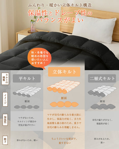 掛け布団 人工羽毛布団 冬 布団 シングル セミダブル ダブル エアロゲル 羽毛布団 あったか布団 防ダニ ふわふわ 羽毛掛け布団 洗える シングル セミダブル ダブル 抗菌防臭 防カビ あったか掛け布団 冬用布団 掛け布団 冬 布団
